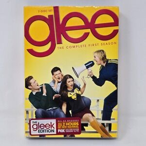 Glee The Complete First Season DVD 7-Disc Set Gleek Edition TV Series Comedy